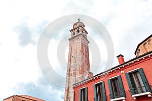 Santa Maria dei Carmini is a large Roman Catholic church in the sestiere of Dorsoduro in Venice, Italy photo