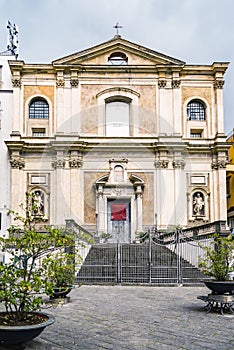 Santa Maria dei Miracoli church in the heart of Naples photo