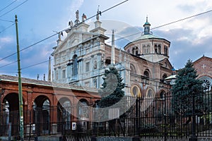 the Santa Maria dei Miracoli presso San Celso in the centre of Milan photo