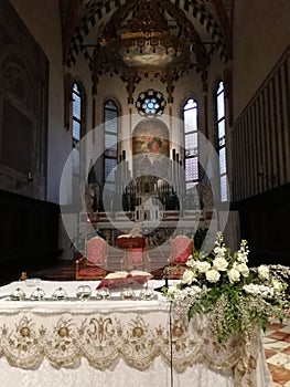 Santa maria dei servi church-padua-veneto-italy photo