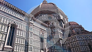 Santa Maria del Fiore cathedral in Florence, Italy