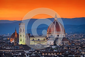 Santa Maria del Fiore & Sunset