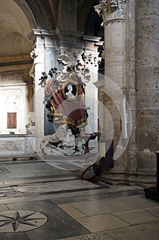 Santa Maria del Popolo church in Rome, Italy