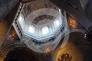 Santa Maria del Popolo church in Rome, Italy