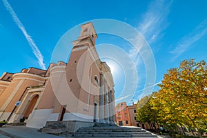 Santa Maria della Neve under a blue sky in Nuoro photo