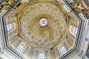 Santa Maria Della Pace Church Basilica Dome Rome Italy