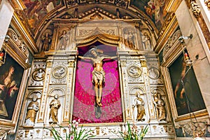 Santa Maria Della Pace Church Jesus Crucifixion Rome Italy