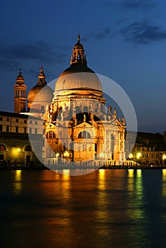 Santa Maria della Salute basilica in Venice.