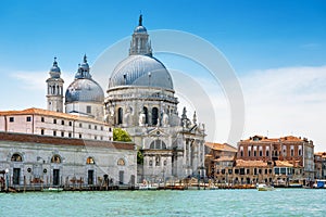 Santa Maria della Salute basilica in Venice, Italy