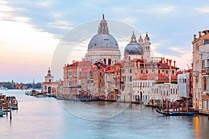 Santa Maria della Salute Basilica in Venice, Italy