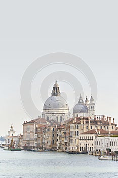 Santa Maria della Salute without a boat