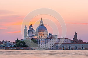 The Santa Maria della Salute Church, Venice