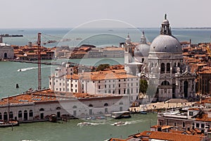 Santa Maria della Salute in Venice, Italy