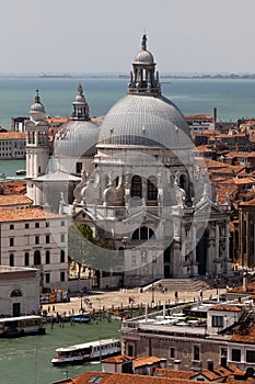 Santa Maria della Salute in Venice, Italy