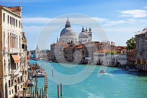 Santa Maria della Salute. Venice. Italy.