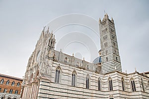 Santa Maria della Scala, a church in Siena, Tuscany, Italy.