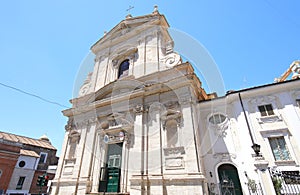 Santa Maria della Vittoria church Rome Italy photo