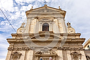 Santa Maria della Vittoria church in Rome, Italy