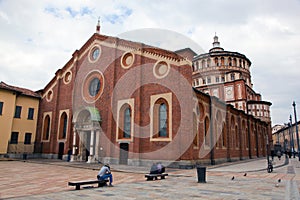 Santa Maria delle Grazie church in Milan