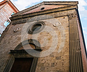 Santa Maria delle Nevi in Siena city