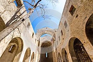 Santa Maria dello Spasimo roofless church in Palermo, Italy photo