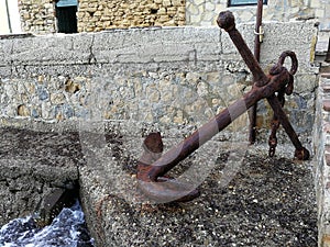 Santa Maria di Castellabate - Ancient anchor photo
