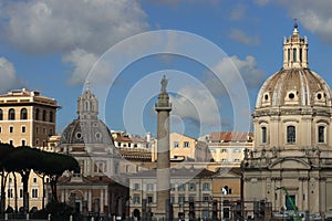 Santa Maria di Loreto church in Rome