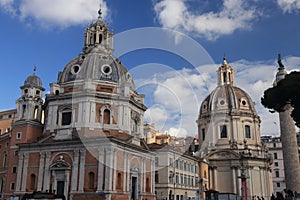 Santa Maria di Loreto church in Rome