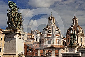 Santa Maria di Loreto church in Rome