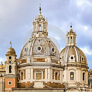 Santa Maria di Loreto Church, Rome, Italy