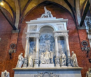 Santa Maria Gloriosa de Frari Church Titian Tomb Venice Italy