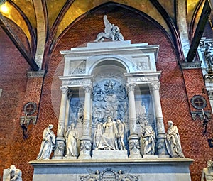 Santa Maria Gloriosa de Frari Church Titian Tomb Venice Italy