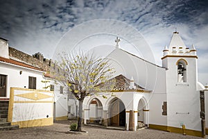 Santa Maria Madalena church in Monforte town, District of Portalegre, Portugal photo