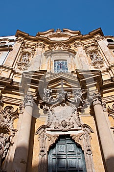 The Santa Maria Maddalena church in Rome. Italy.