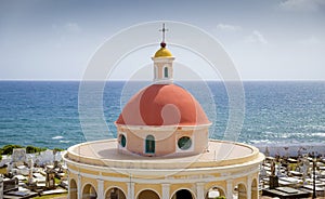 Santa Maria Magdalena de Pazzis cemetery in old San Juan, Puerto photo