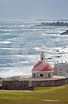 Santa maria magdelena de pazzis cemetery in san juan photo