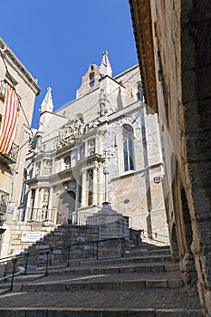 Santa Maria Maggiore church Montblanc, Tarragona Spain