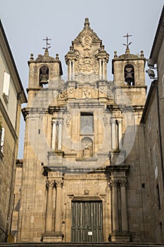 Santa Maria Mayor Church Facade; Orense; Galicia