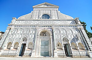 Santa Maria Novella church in Florence, Italy.