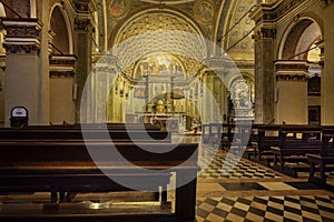 Santa Maria presso San Satiro church Architectural fragment photo