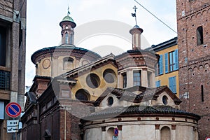 Santa Maria presso San Satiro is a church in Milan photo