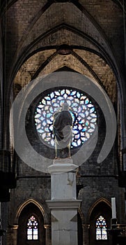 Santa Maria and the rosette