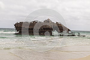 Santa Maria shipwreck in Boa Vista