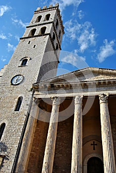 Santa Maria Sopra Minerva in Assisi Italy