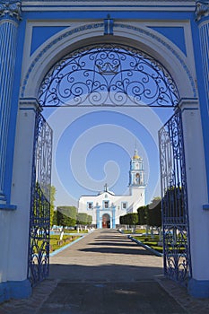 Santa maria xixitla church in cholula, puebla II photo