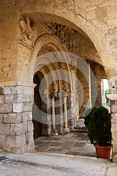 Santa Mariao Church, in Carrion de los Condes, in the road to Sa photo