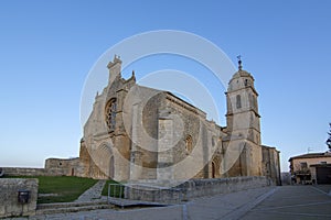 Santa MariÂ­a del Manzano, Castrojeriz in Burgos, Spain