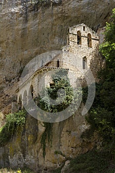 Santa MarÃ­a de la Hoz Ermitage, Tobera, Burgos, Castilla y Leon