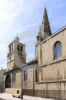 Santa MarÃ­a de Palacio Church, in LogroÃ±o. Spain.