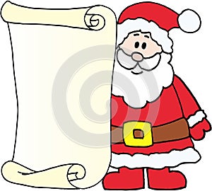 Santa - message letter for Santa Claus